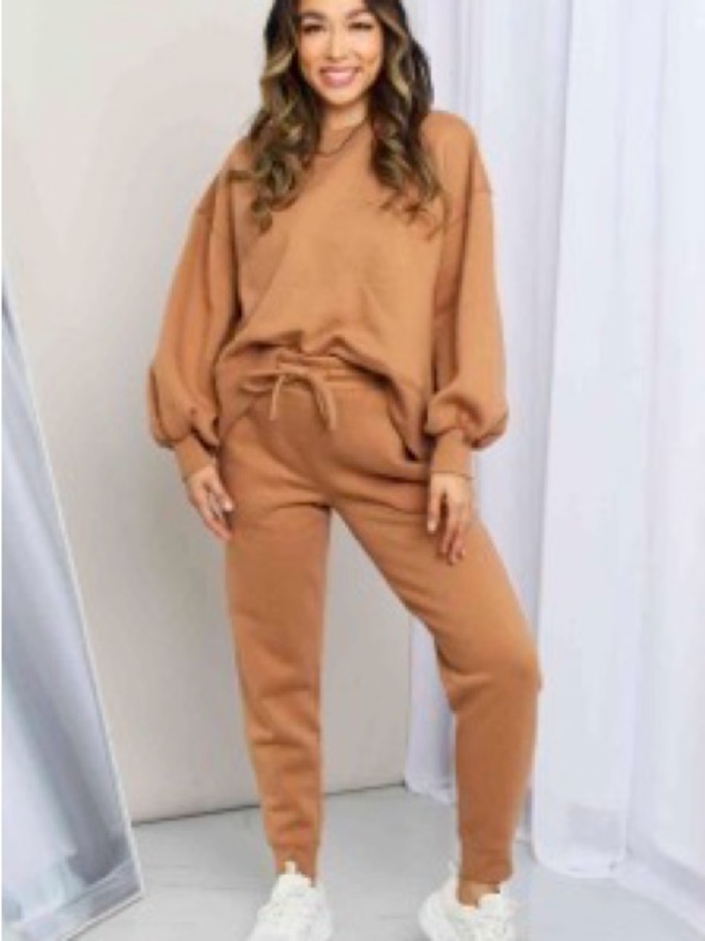 Women’s Camel Sweatpants
